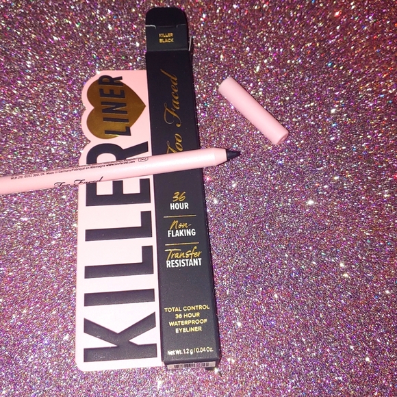 Too Faced Makeup Killer Black Killer Liner 36 Hr Waterproof Gel Eyeliner Too Faced Poshmark